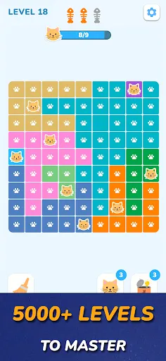Meowdoku: Cat Sudoku Puzzle screenshot