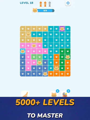 Meowdoku: Cat Sudoku Puzzle screenshot