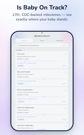 Baby Bloom: Smart Baby Tracker screenshot