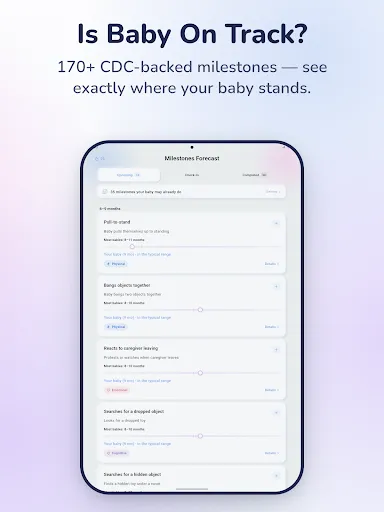 Baby Bloom: Smart Baby Tracker screenshot