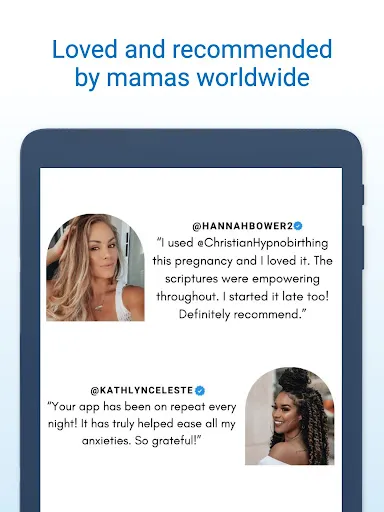 Christian Hypnobirthing screenshot