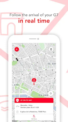 G7 TAXI Personal - Paris screenshot