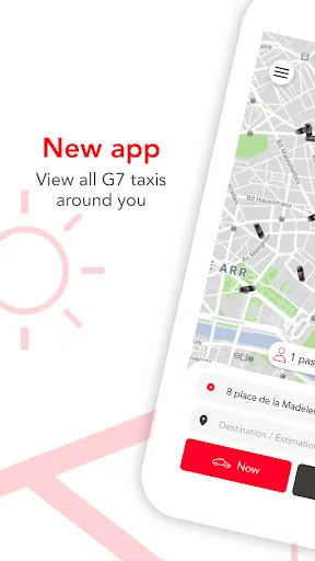 G7 TAXI Personal - Paris screenshot