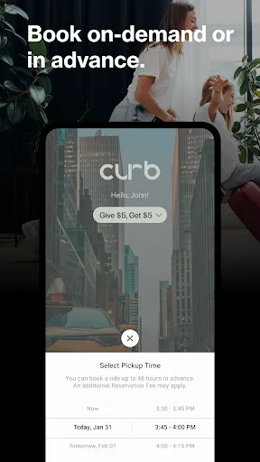 Curb - Request & Pay for Taxis screenshot