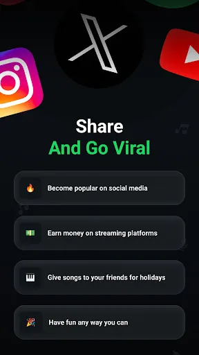 AI Music & Song Generator screenshot