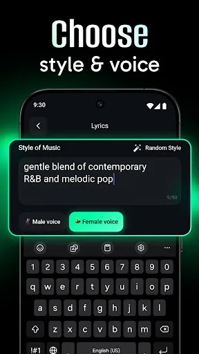 AI Music & Song Generator screenshot