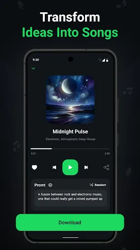 AI Music & Song Generator screenshot