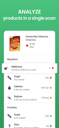 Yuka - Food & Cosmetic Scanner screenshot
