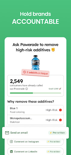Yuka - Food & Cosmetic Scanner screenshot