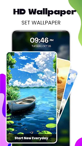 Funky Smiles Live Wallpaper screenshot