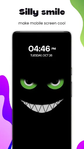 Funky Smiles Live Wallpaper screenshot