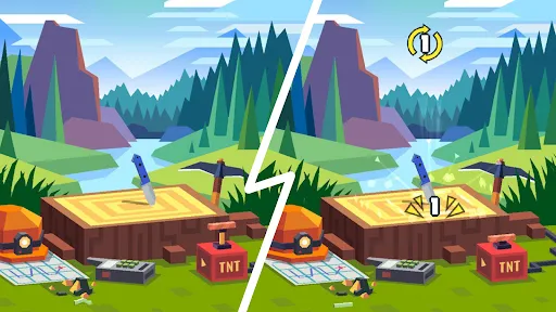 Flippy Knife: 3D flipping game screenshot
