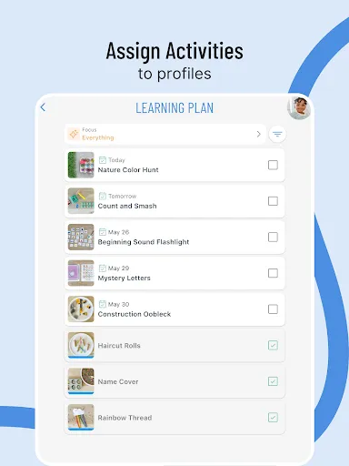 Inspired Minds: Activity Ideas screenshot