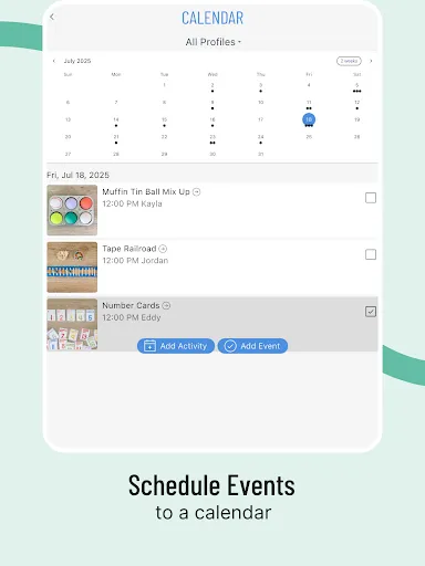 Inspired Minds: Activity Ideas screenshot