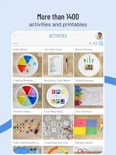 Inspired Minds: Activity Ideas screenshot