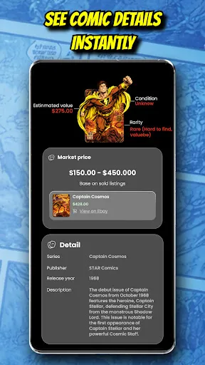 ComicID: Comic Book Scanner screenshot