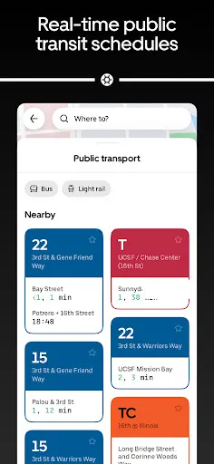 Uber - Request a ride screenshot