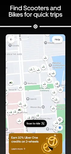 Uber - Request a ride screenshot