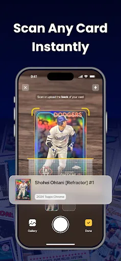 Spoly: Sports Card Scanner screenshot