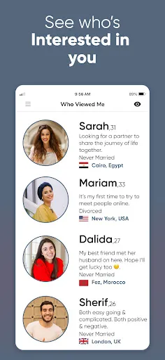 buzzArab Arab & Muslim Dating screenshot