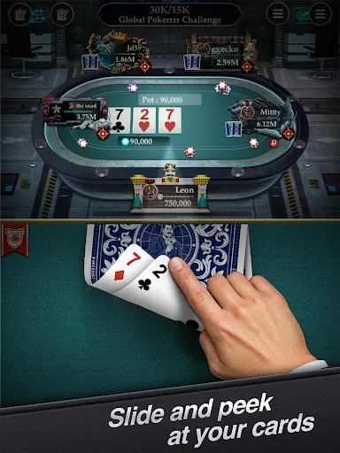 Pokerrrr 2: Texas Holdem Poker screenshot