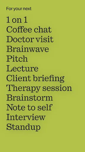 Granola - AI Meeting Notes screenshot