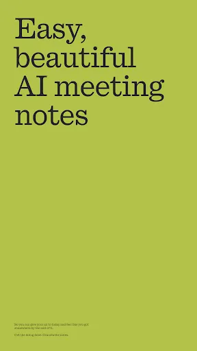Granola - AI Meeting Notes screenshot