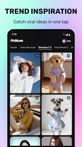 AI Video Generator: PicMuse screenshot