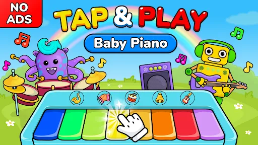 Baby Piano: Kids Music Games screenshot