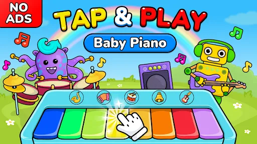 Baby Piano: Kids Music Games screenshot