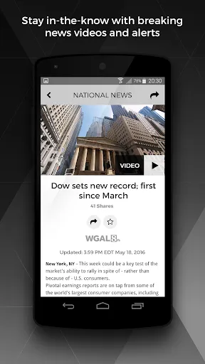 WGAL News 8 and Weather screenshot