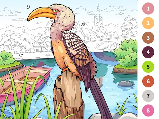 Art Color:Color by Number Game screenshot