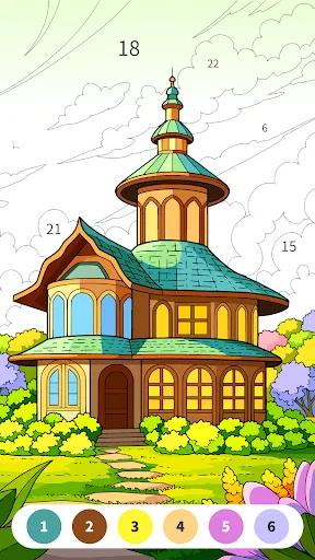 Art Color:Color by Number Game screenshot