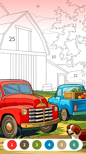Art Color:Color by Number Game screenshot