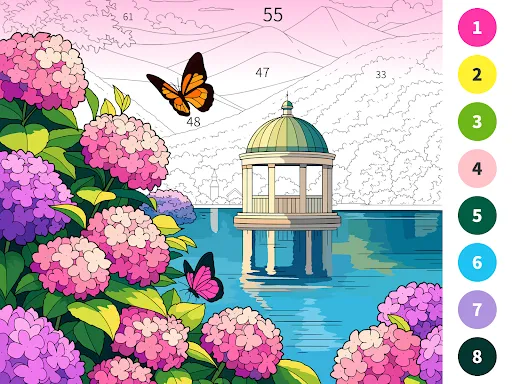 Art Color:Color by Number Game screenshot