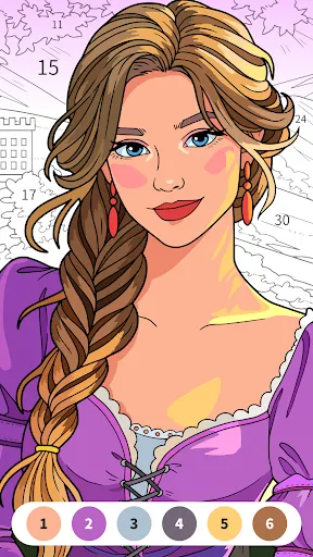 Art Color:Color by Number Game screenshot