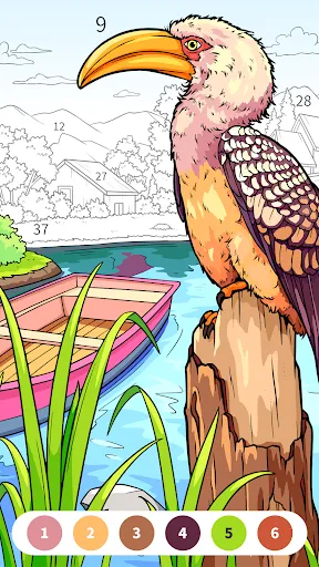 Art Color:Color by Number Game screenshot