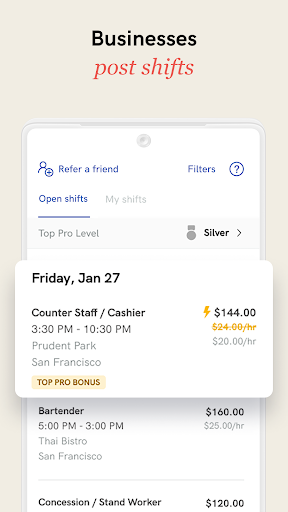Instawork: Be your own boss screenshot