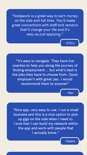 Instawork: Be your own boss screenshot