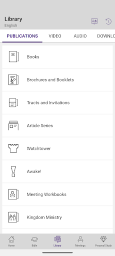 JW Library screenshot