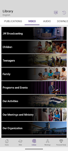 JW Library screenshot