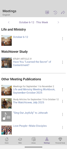 JW Library screenshot