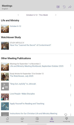 JW Library screenshot