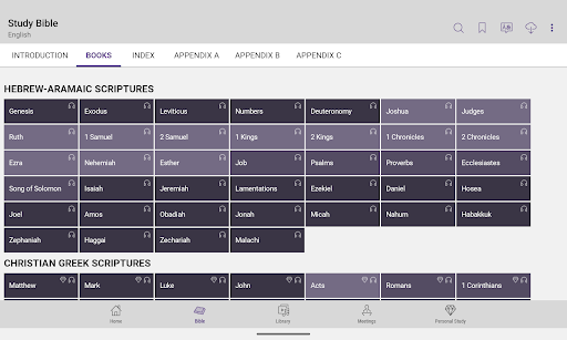 JW Library screenshot
