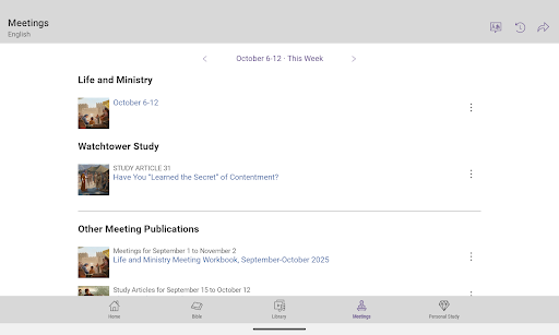 JW Library screenshot