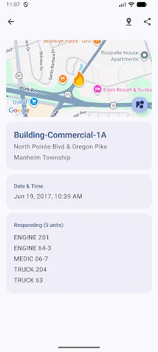 Lancaster County Incidents screenshot