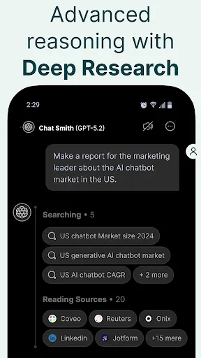 Chat Smith: AI Chatbot & Agent screenshot