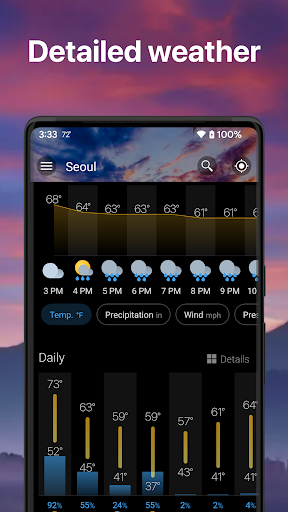 Weather & Widget - Weawow screenshot