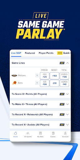 FanDuel Sportsbook & Casino screenshot