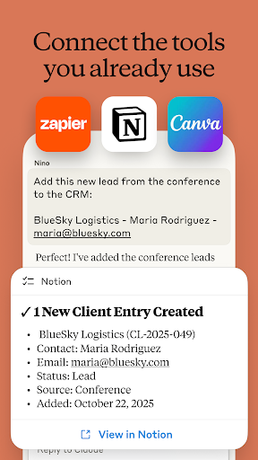 Claude by Anthropic screenshot